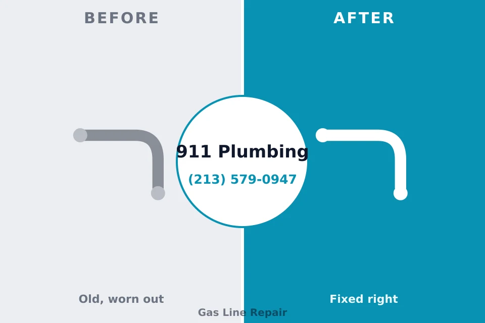 Before and after: plumbing repair Soap Lake, WA